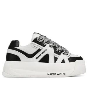 Original Naked Wolfe Black and White Unisex Sneakers